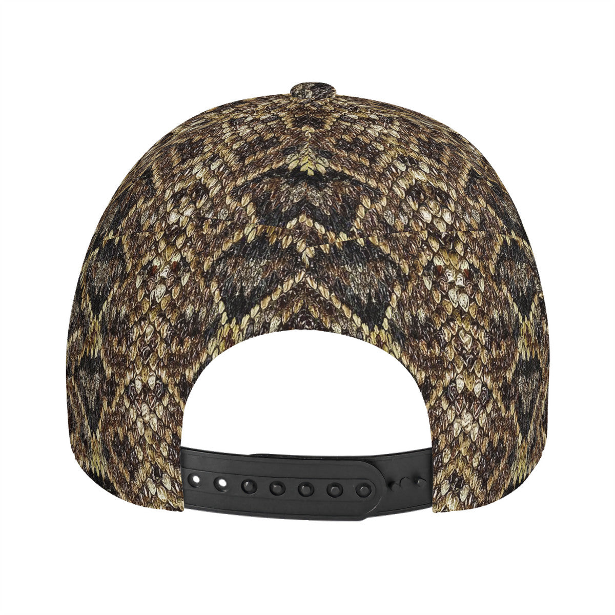 Old Geezer Logo Rattler Curved Brim Baseball Cap (AOP)