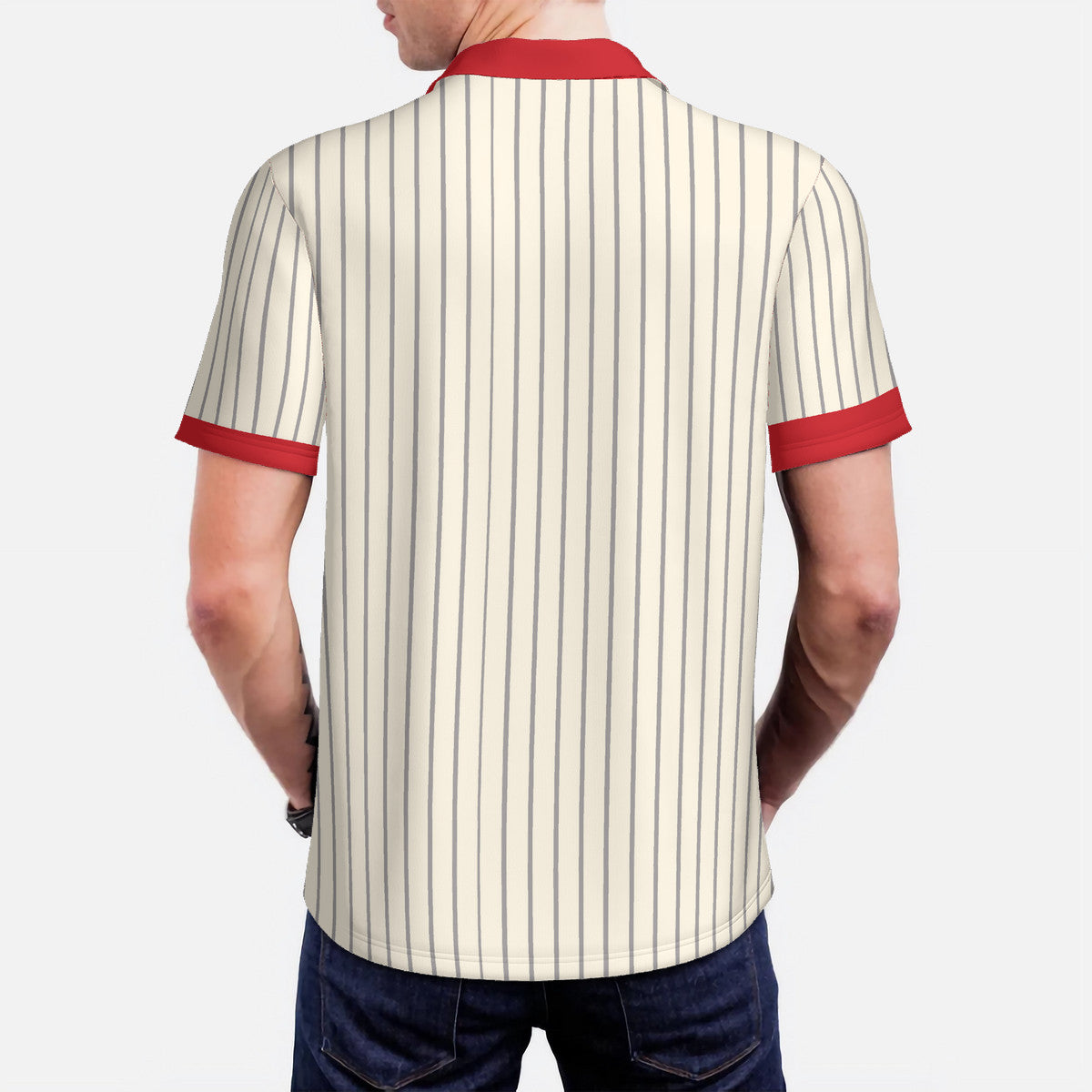 Old Geezer Red Polo Shirt