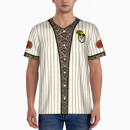 Old Geezer Logo Short Sleeve Baseball T-shirt