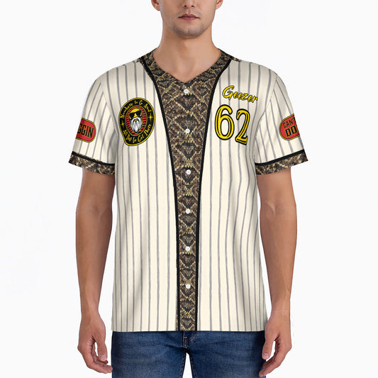 Old Geezer Short Sleeve Baseball T-shirt