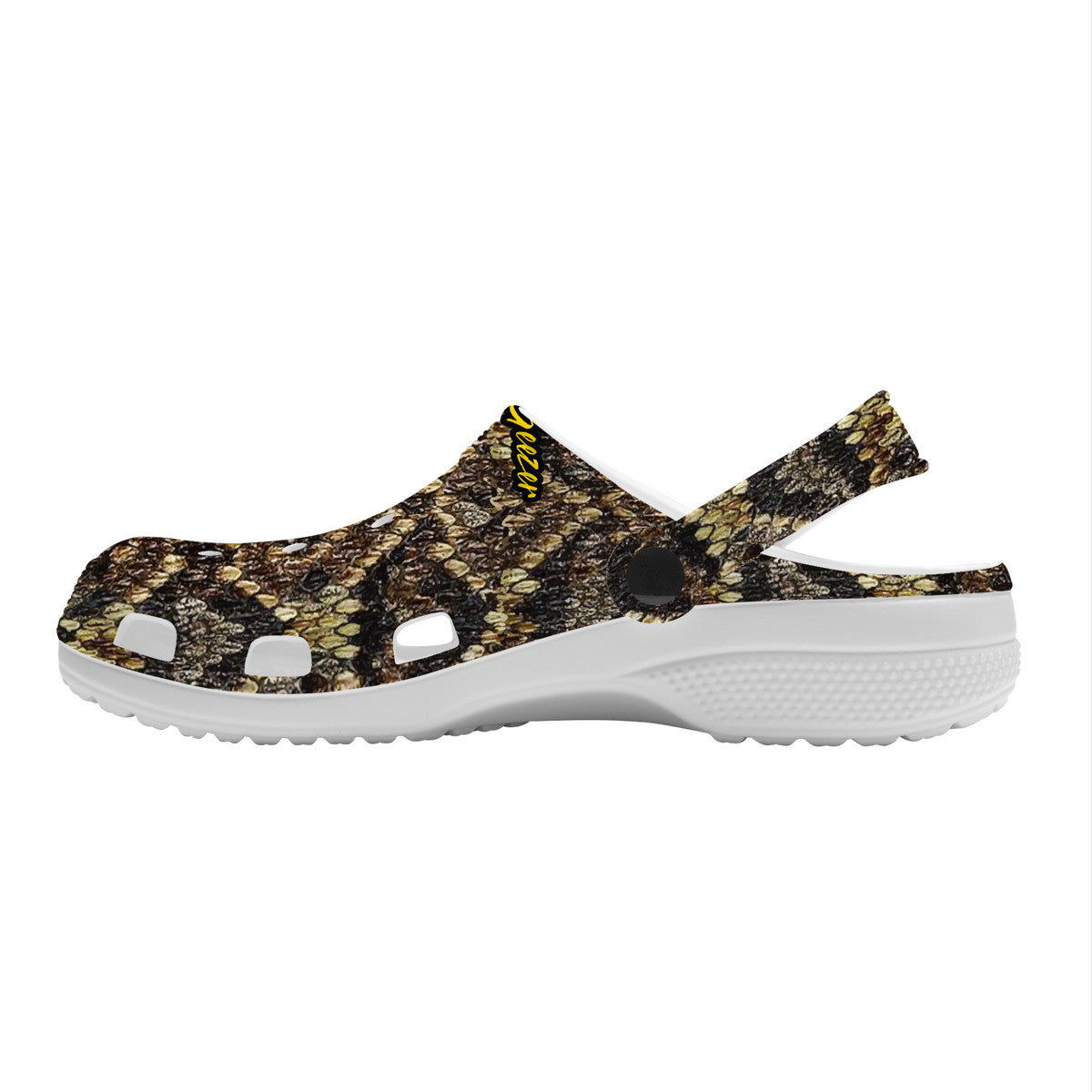 Old Geezer Rattler Crocs Clogs