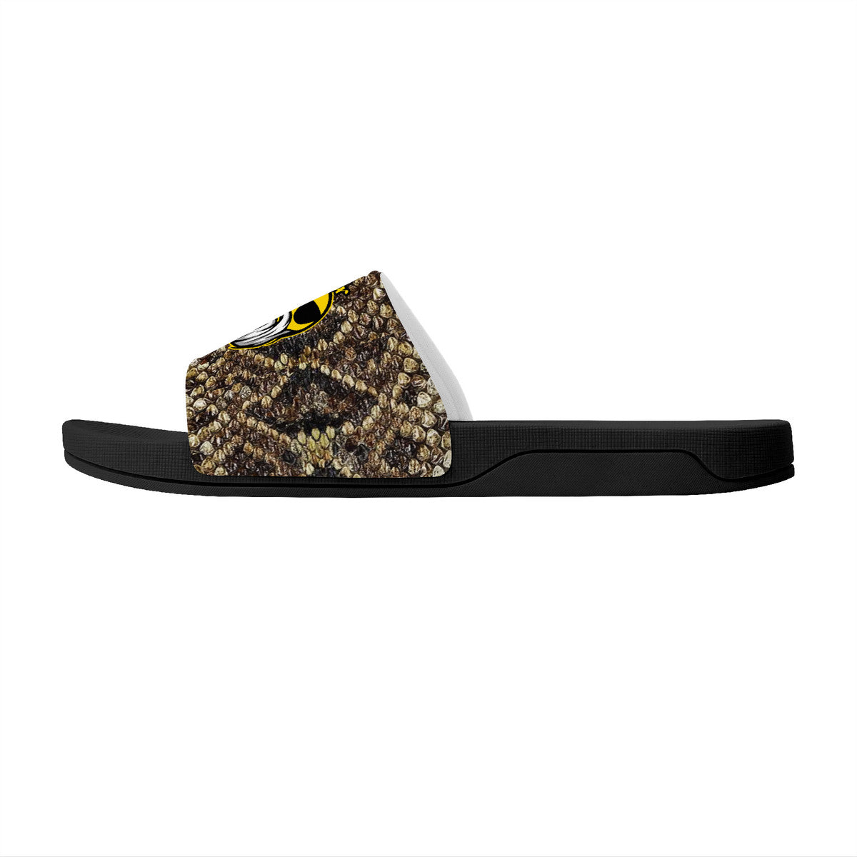 Old Geezer Rattler Slide Sandals - Black